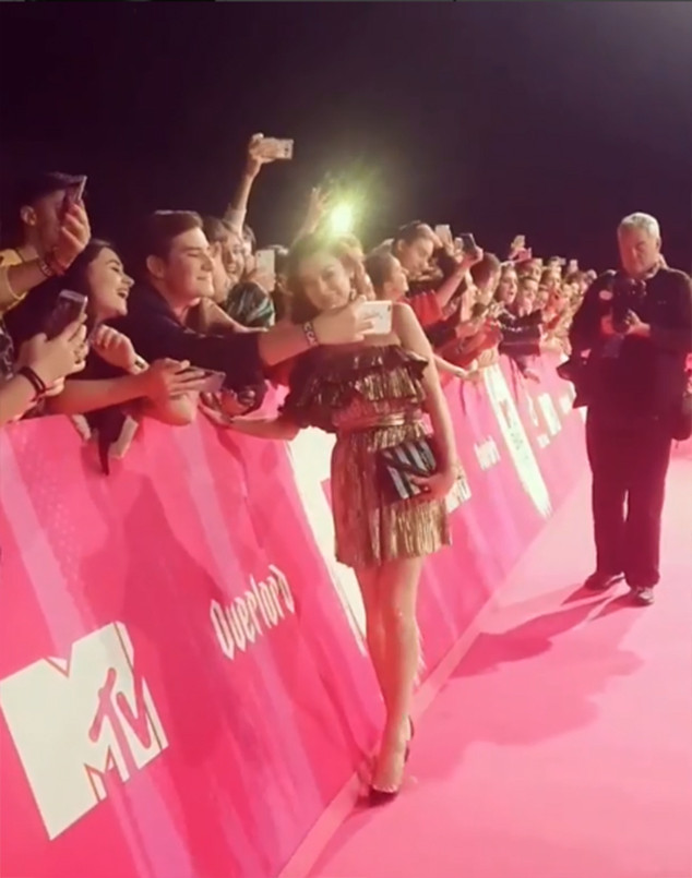 Lindsay Lohan, Fans, 2018 MTV EMAs Lindsay Lohan, Fans, 2018 MTV EMAs